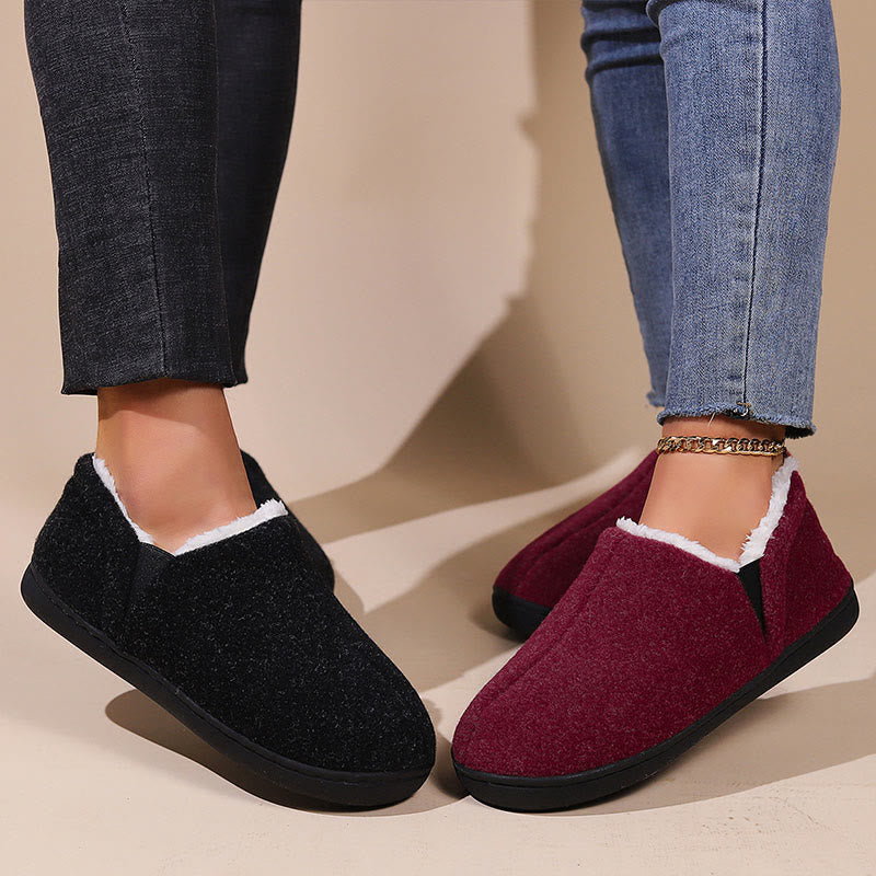 Chaussons chauds et confortables grande taille - image 0