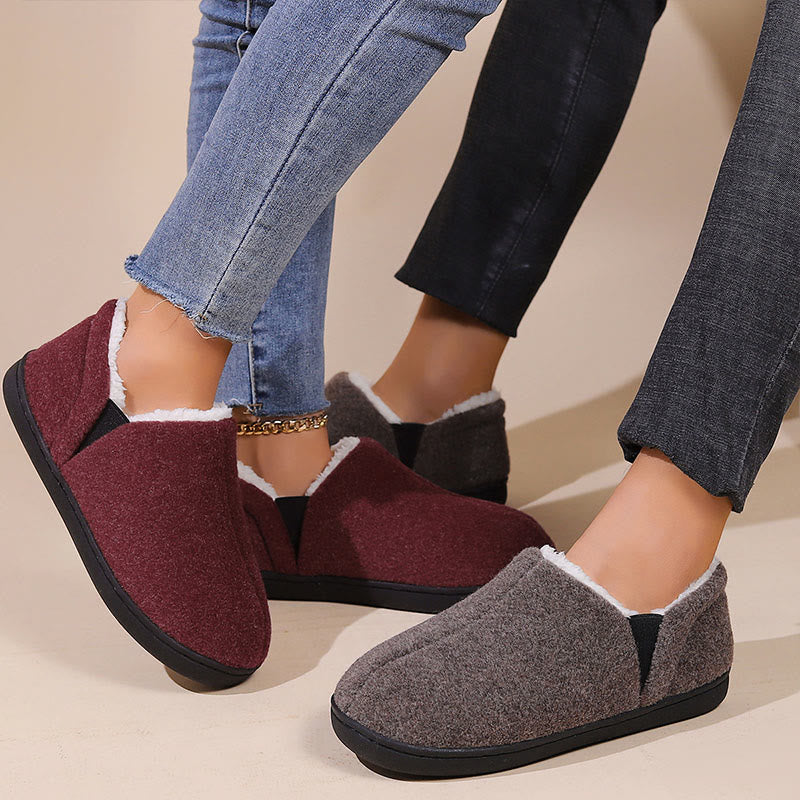 Chaussons chauds et confortables grande taille - image 1