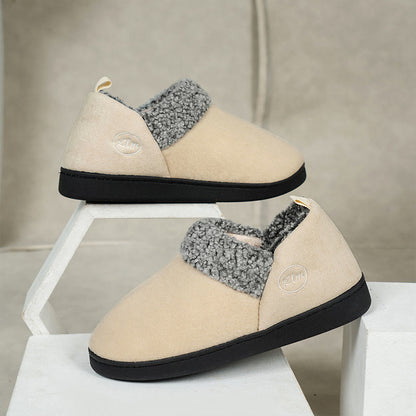 Chaussons épais grande taille - Beige - États-Unis 13-14 - image 3