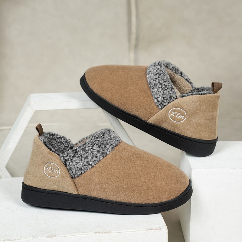 Chaussons épais grande taille - Brun - États-Unis 13-14 - image 6