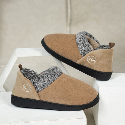 Chaussons épais grande taille - Brun - États-Unis 13-14 - image 6