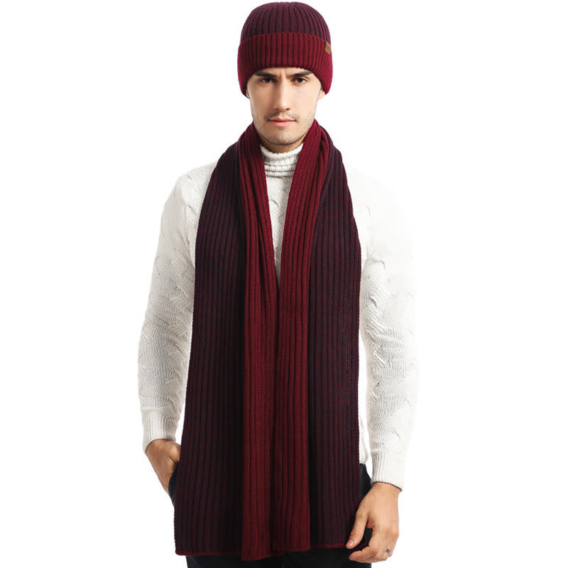 Ensemble 3 en 1 de gants, bonnet et écharpe assortis