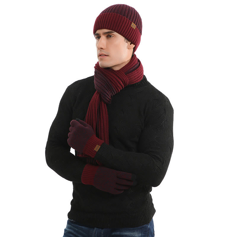 Ensemble 3 en 1 de gants, bonnet et écharpe assortis