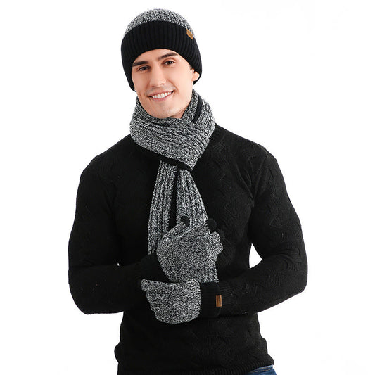 Ensemble 3 en 1 de gants, bonnet et écharpe assortis - image 0