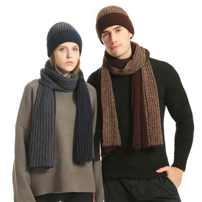 Ensemble 3 en 1 de gants, bonnet et écharpe assortis - image 1