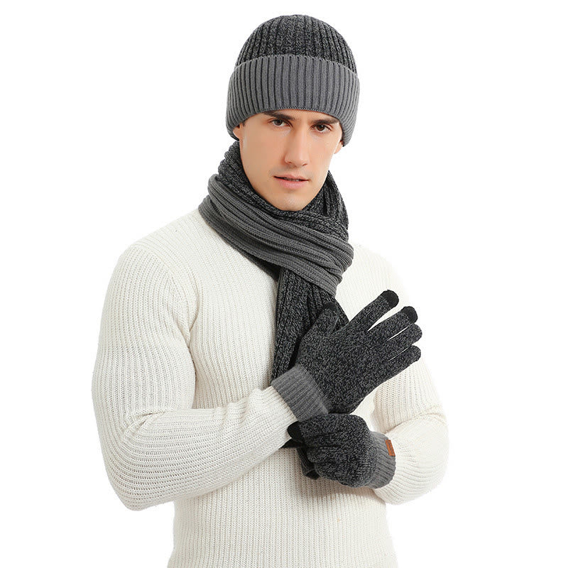 Ensemble 3 en 1 de gants, bonnet et écharpe assortis