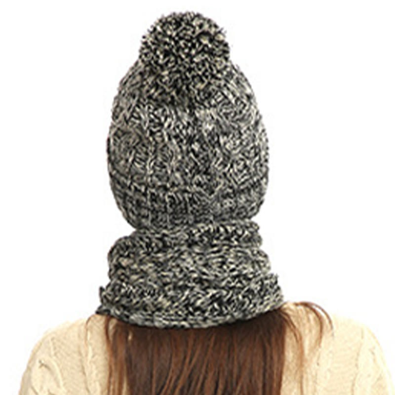 Ensemble 3 en 1 classique assorti : gants, bonnet, écharpe