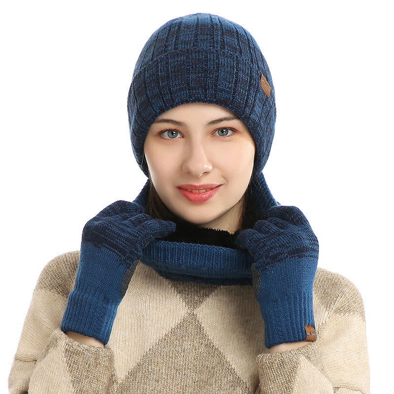Ensemble 3 en 1 de gants, bonnet et écharpe d'extérieur - image 5