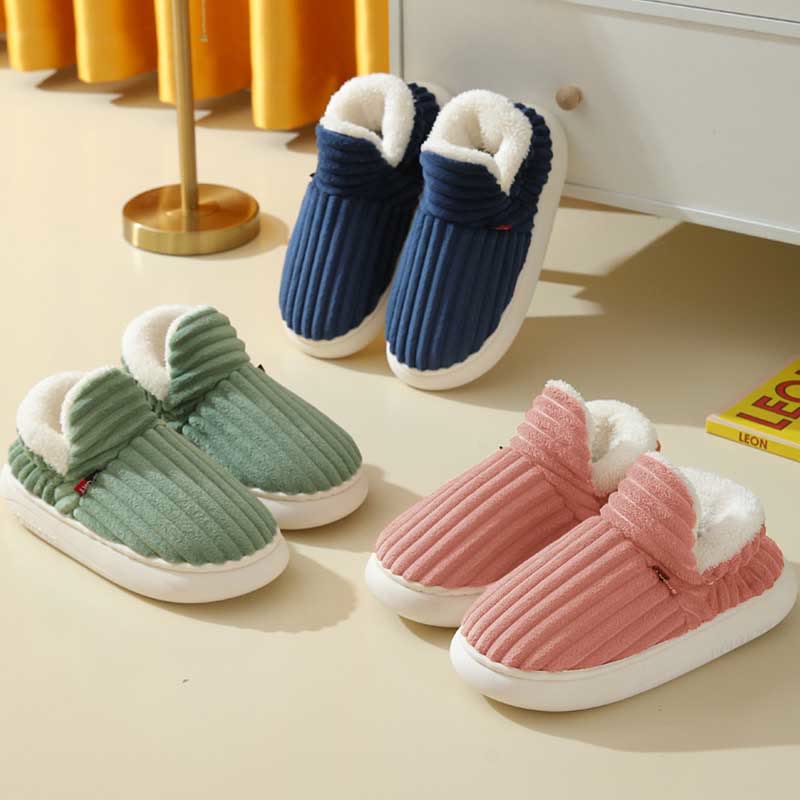 Chaussons doublés de fourrure grande taille - image 2