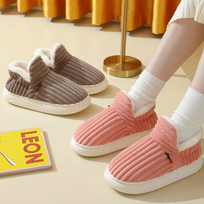 Chaussons doublés de fourrure grande taille - image 1