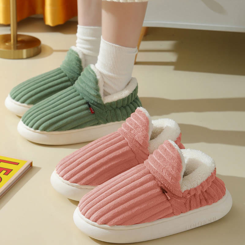 Chaussons doublés de fourrure grande taille - image 0