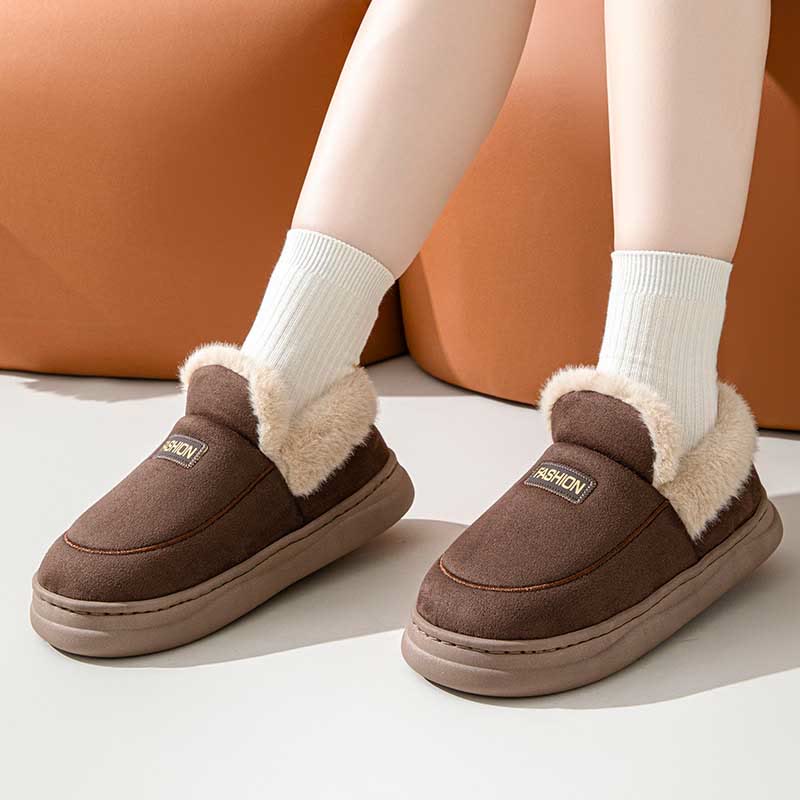 Chaussons de chambre confortables grande taille - image 1