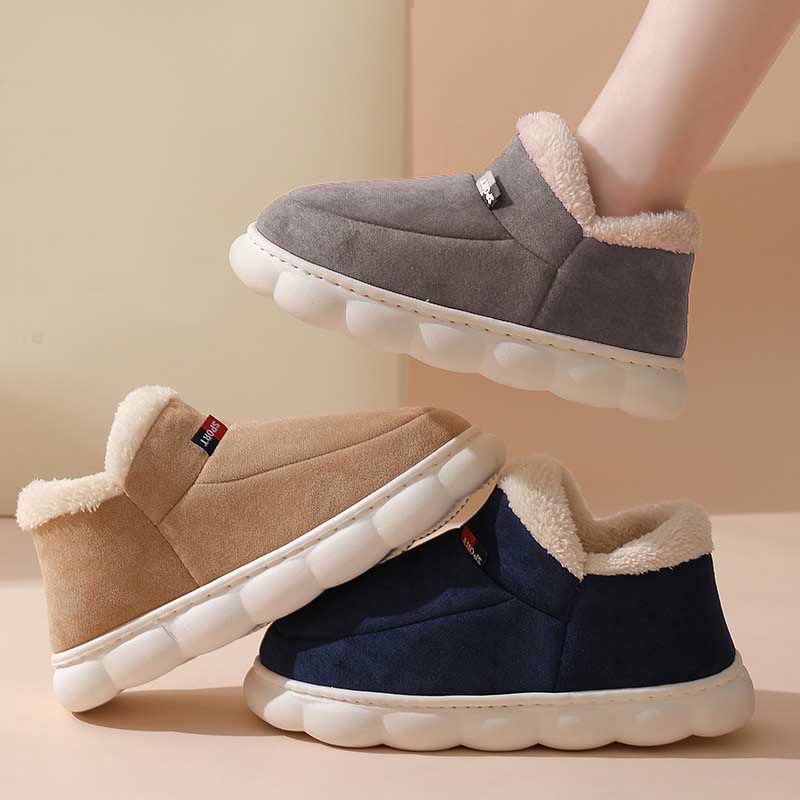 Chaussons d'intérieur souples et antidérapants grande taille - image 0