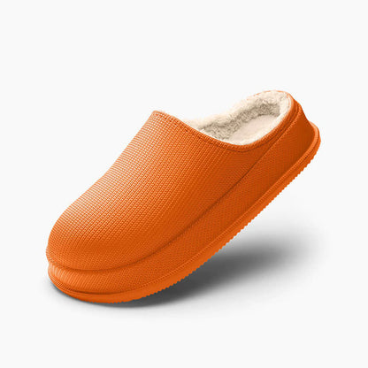 Chaussons antidérapants à semelle épaisse grande taille - Orange - US 12-12,5 - image 13