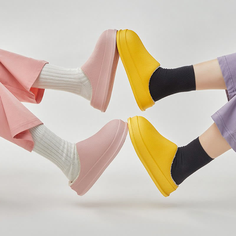 Chaussons antidérapants à semelle épaisse grande taille - image 1