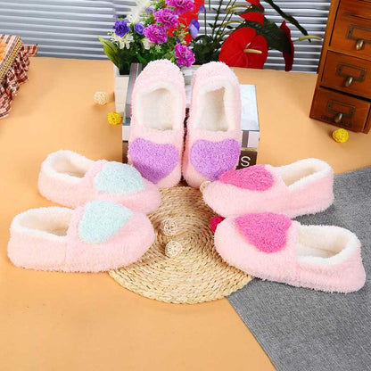 Chaussons cœur grande taille - image 0