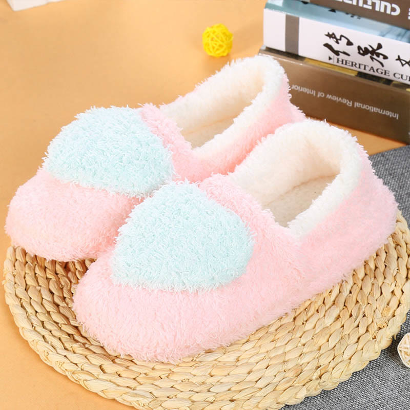 Chaussons cœur grande taille - image 3