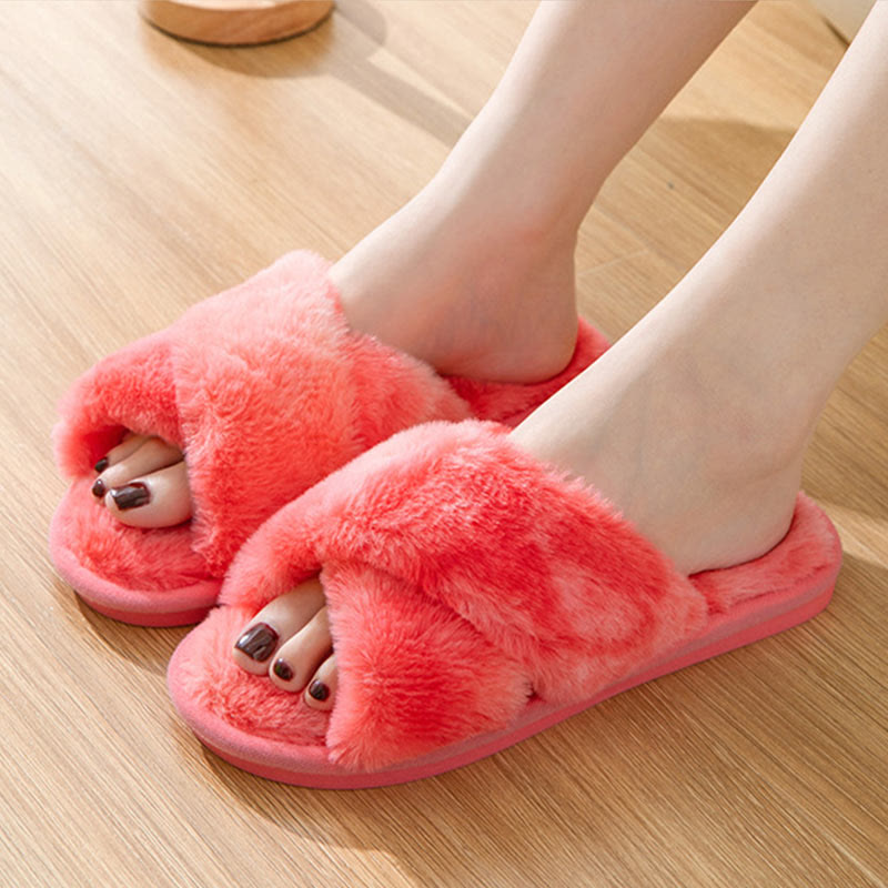 Chaussons d'hiver doux