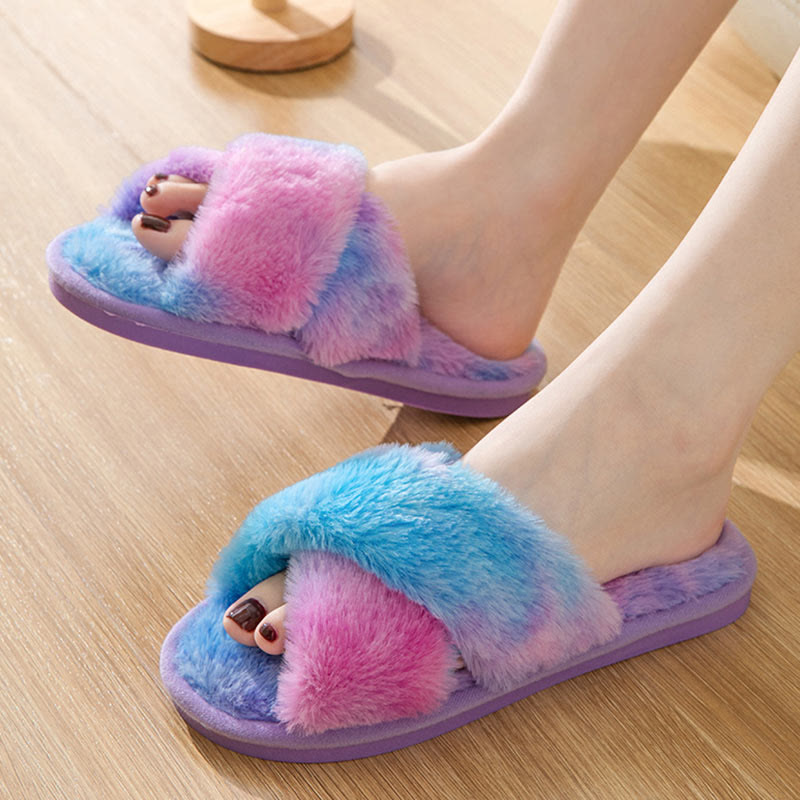 Chaussons d'hiver doux