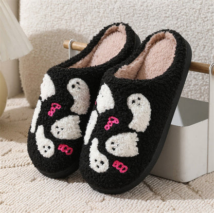 Chaussons fantômes mignons grande taille - Noir - EU42-43 (US8.5-9) - image 9
