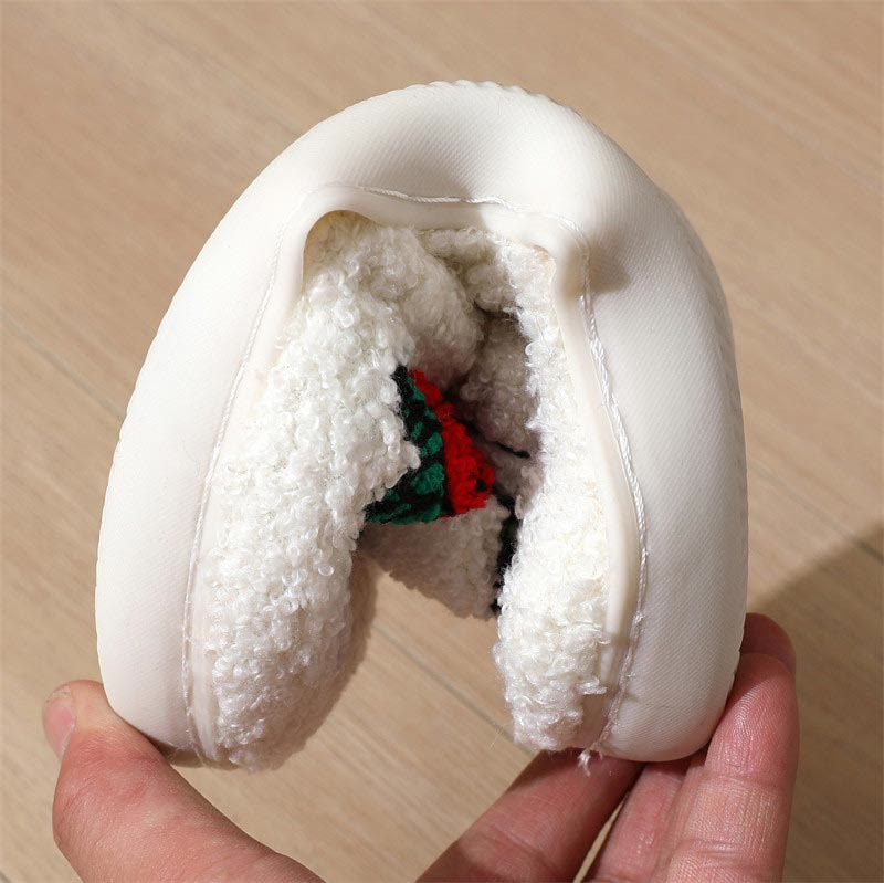 Chaussons grande taille motif chauve-souris et crâne - image 4