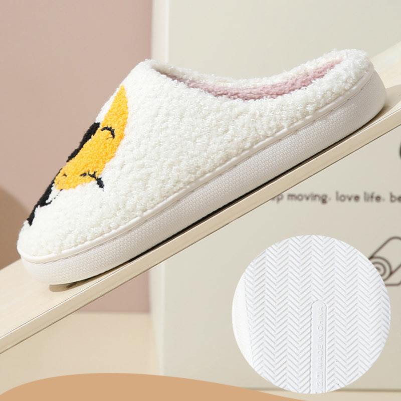Chaussons chat lune grande taille - image 3