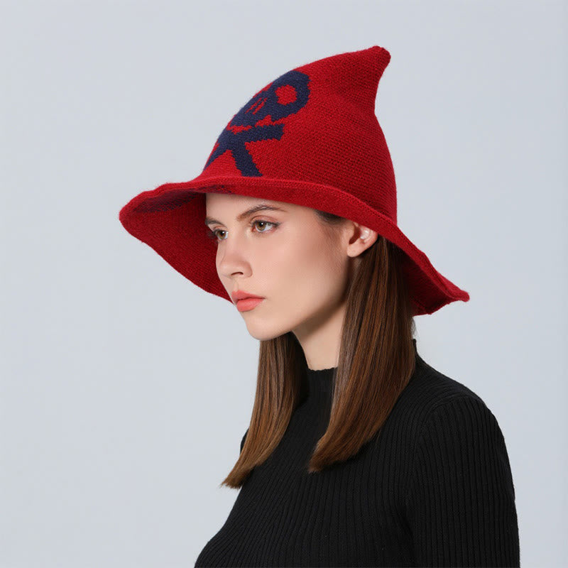Chapeau de sorcière crâne empoisonné d'Halloween - image 1