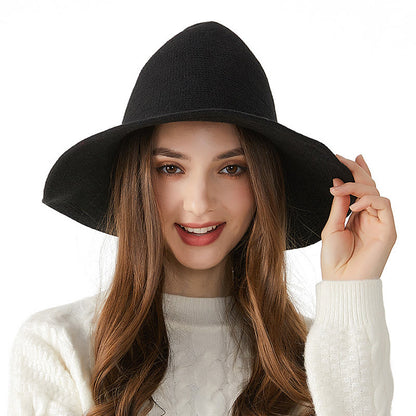 Chapeau de sorcière de couleur unie pour Halloween - image 2