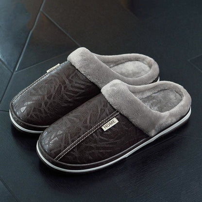 Chaussons tendance grande taille pour la maison - Café - EU49-50 (US14-15) - image 7