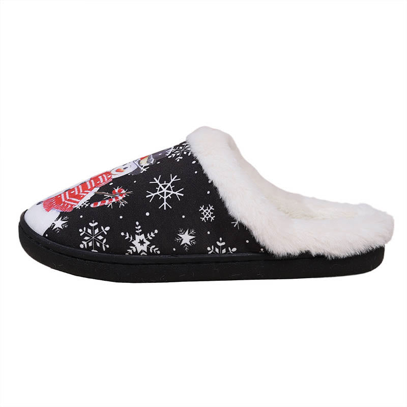 Chaussons de Noël bonhomme de neige grande taille - image 3