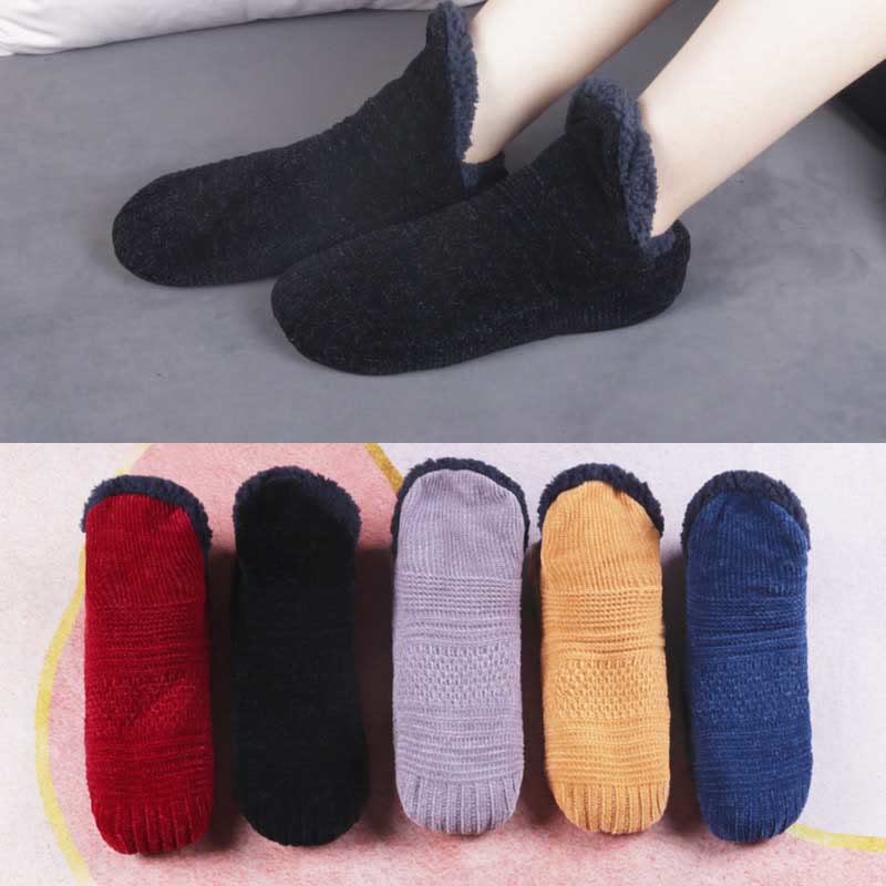 Chaussons-chaussettes grande taille pour dormir à la maison - image 0