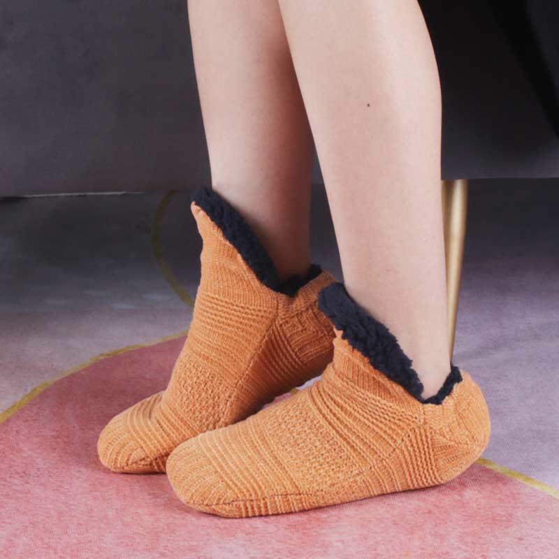 Chaussons-chaussettes grande taille pour dormir à la maison - image 5