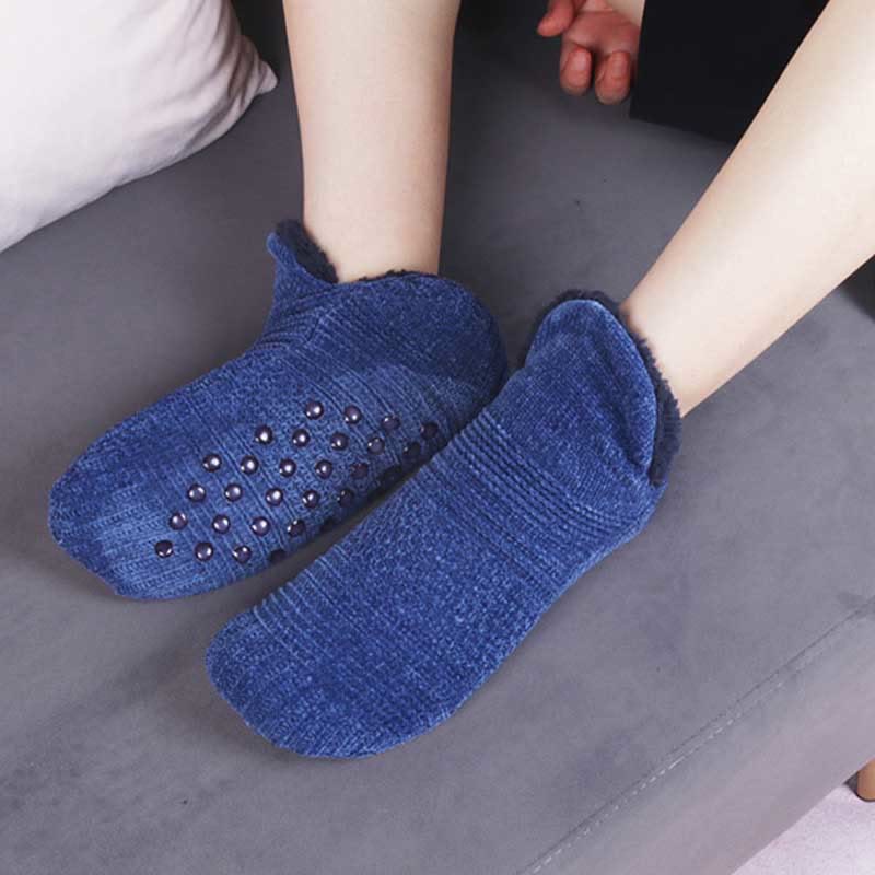 Chaussons-chaussettes grande taille pour dormir à la maison - image 1