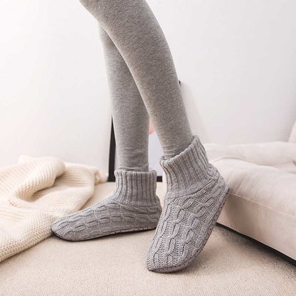Chaussons-chaussettes épais et doux pour la peau, grande taille - image 1