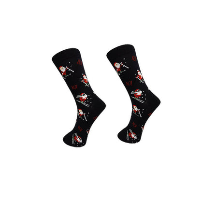 Chaussettes fantaisie de Noël (6 paires) - image 6