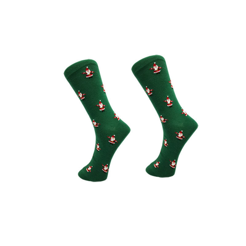 Chaussettes de Noël tendance grande taille (6 paires) - image 6