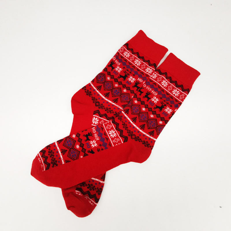 Chaussettes de Noël tendance grande taille (6 paires) - image 9