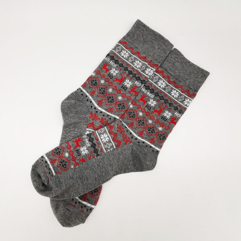 Chaussettes de Noël tendance grande taille (6 paires) - image 12
