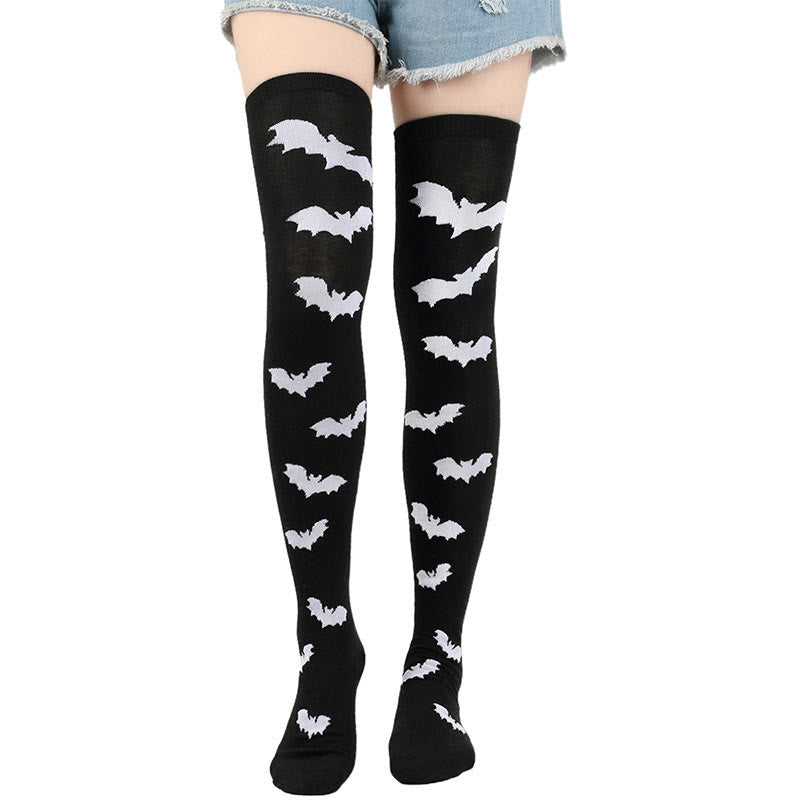 Chaussettes hautes d'Halloween (6 paires) - image 3