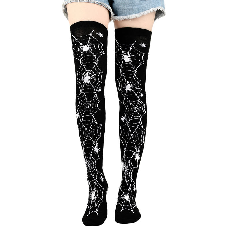 Chaussettes hautes d'Halloween (6 paires) - image 2