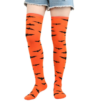 Chaussettes hautes d'Halloween (6 paires) - image 7