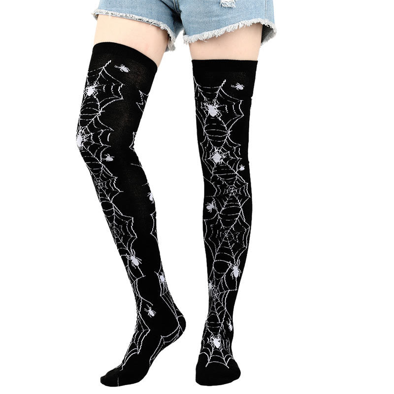 Chaussettes hautes d'Halloween (6 paires) - image 10