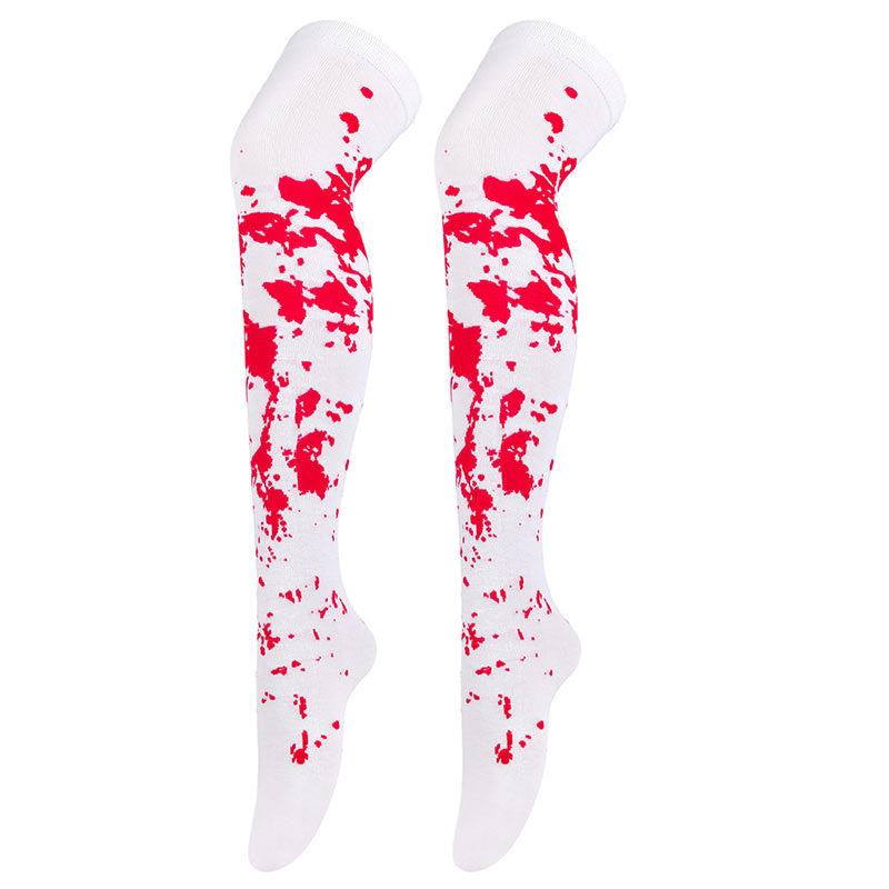 Chaussettes hautes d'Halloween (6 paires) - image 13