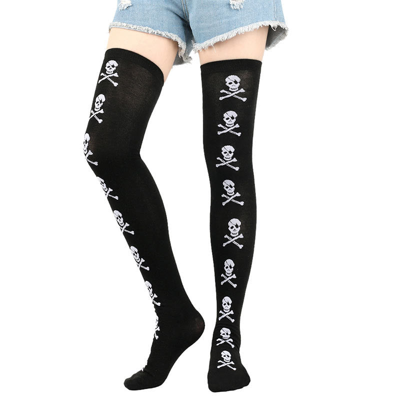 Chaussettes hautes d'Halloween (6 paires) - image 11