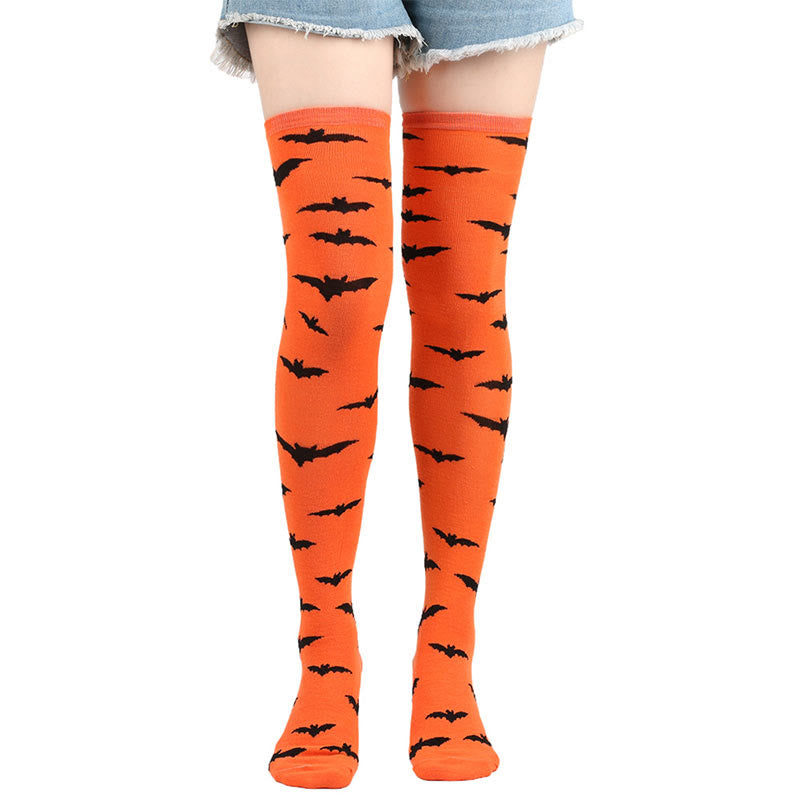 Chaussettes hautes d'Halloween (6 paires) - image 5