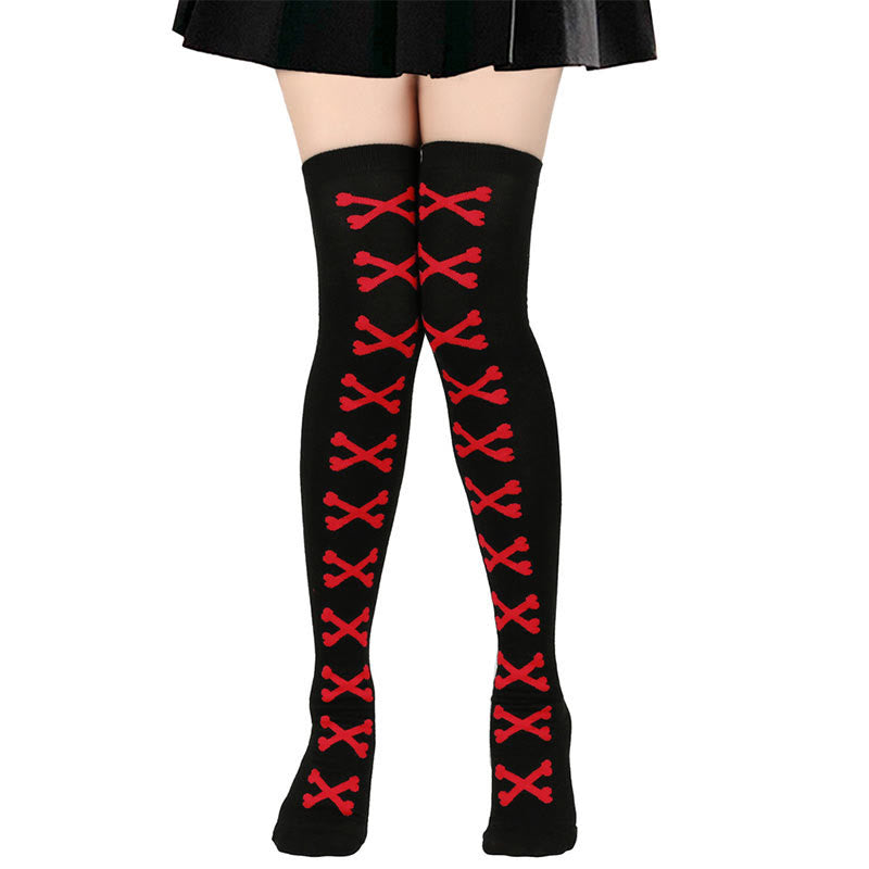 Chaussettes hautes Halloween (7 paires) - image 0