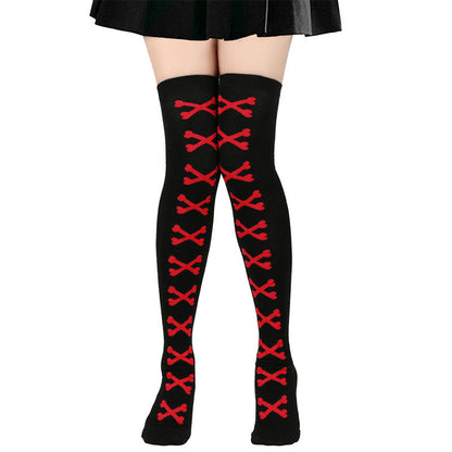 Chaussettes hautes Halloween (7 paires) - image 0