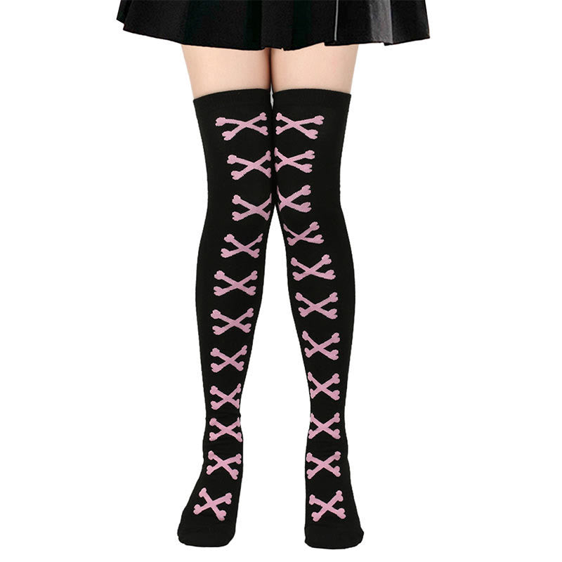Chaussettes hautes Halloween (7 paires) - image 5