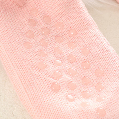 Chaussons-chaussettes en cuir d'agneau de couleur pure - image 7