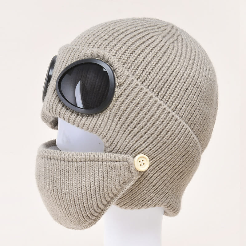 Chauffe-bonnets et masques - Kaki - Taille unique - image 9